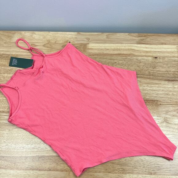 Wild Fable Women's Pink Spaghetti Strap Bodysuit - Size Medium - NWT - Picture 5 of 9